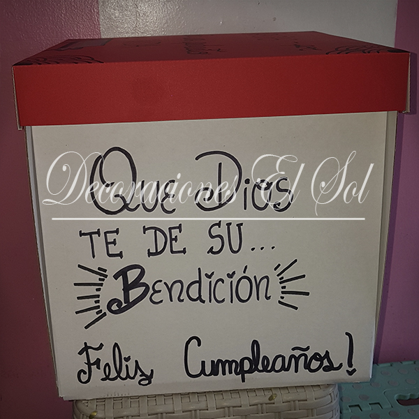 Caja de Regalo Personalizada 22cm - Imagen 8