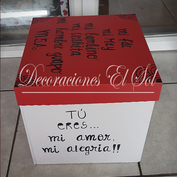 Caja de Regalo Personalizada 22cm - Imagen 5