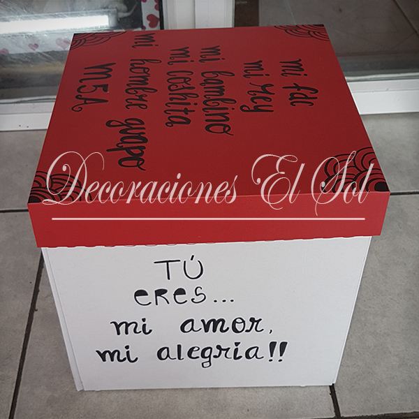 Caja de Regalo Personalizada 22cm - Imagen 4
