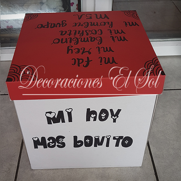 Caja de Regalo Personalizada 22cm - Imagen 3
