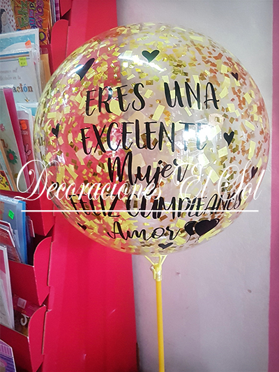 Globo Burbuja Personalizado con Aire - Imagen 2