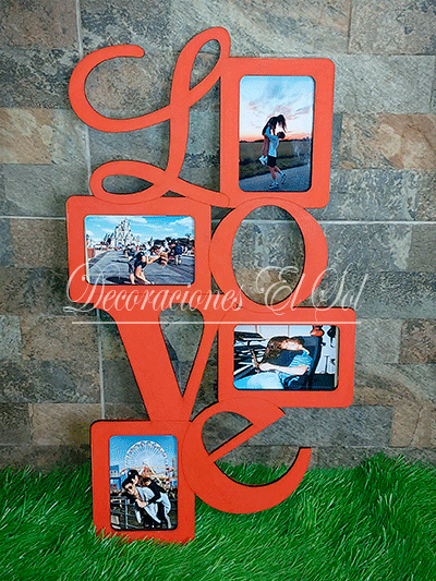 San Valentín “Porta Retratos LOVE”