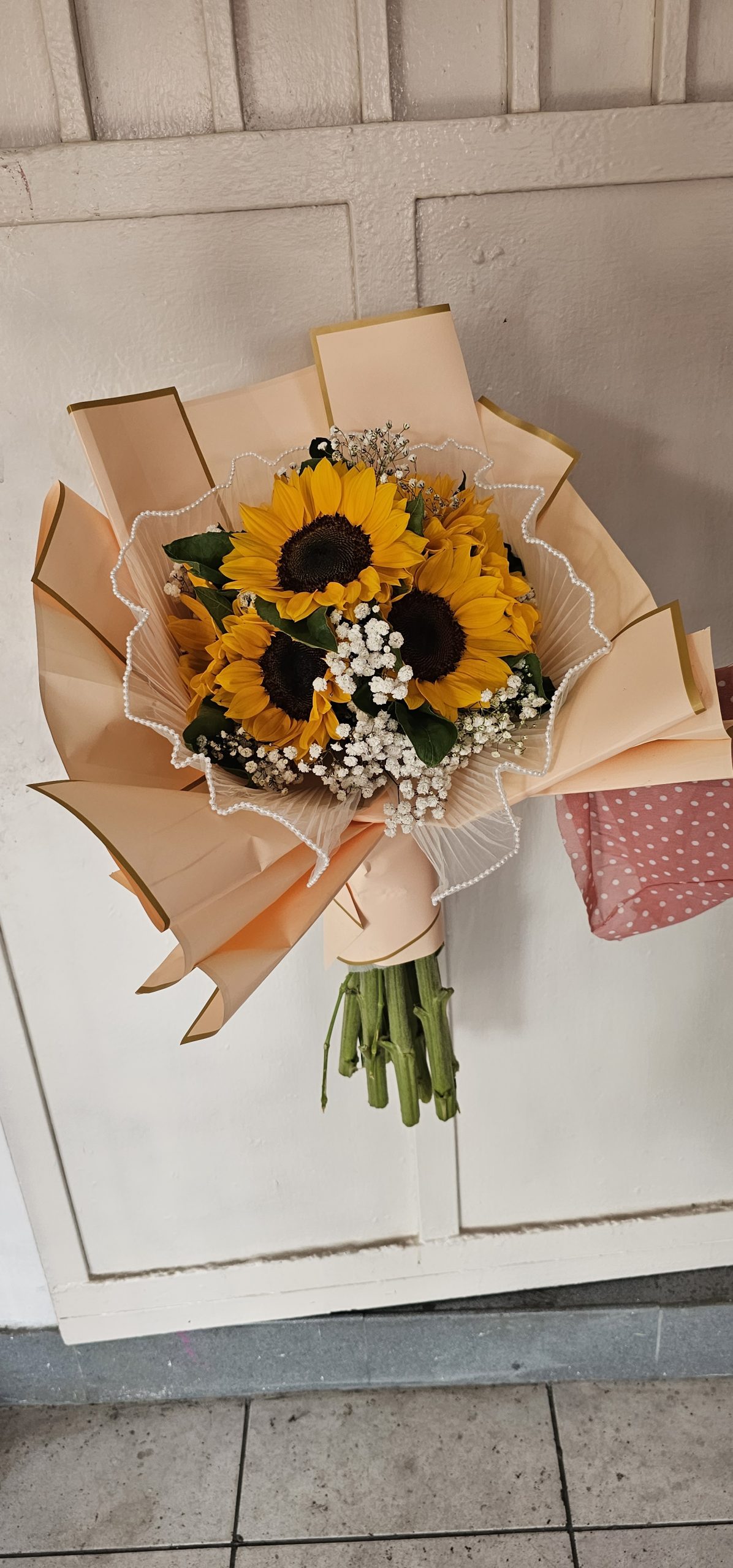 Flores amarillas para una flor